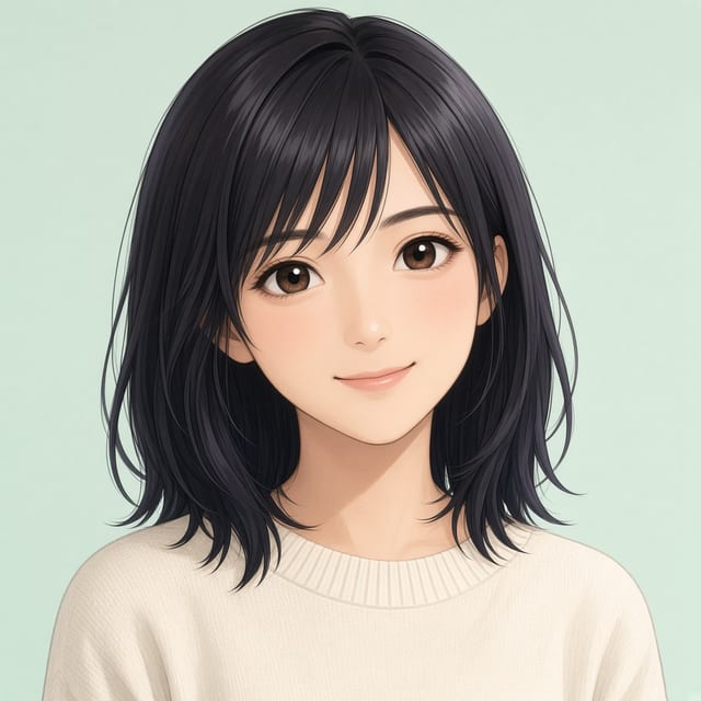 Anime style avatar preview